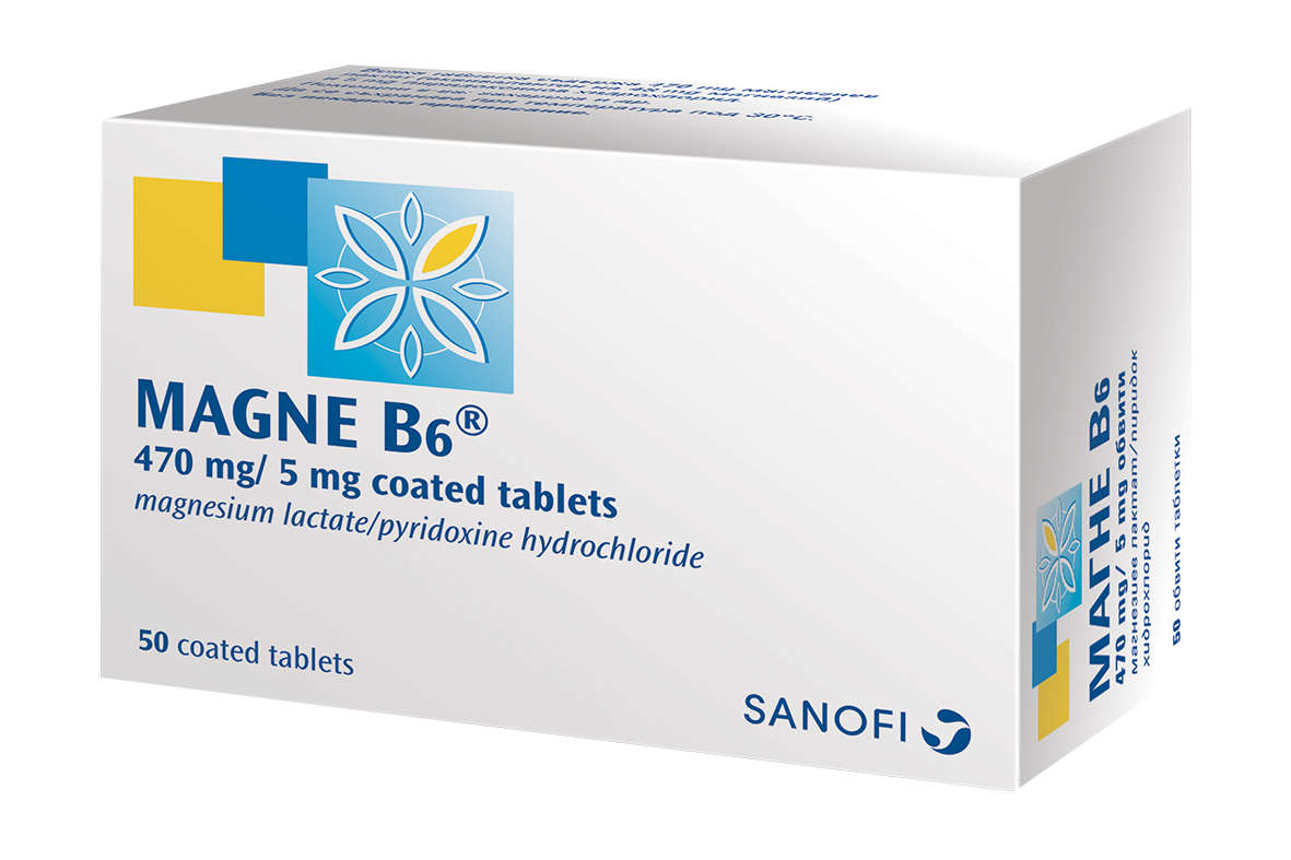 MAGNE-B6 Magnesium x 60 tabl | Subra