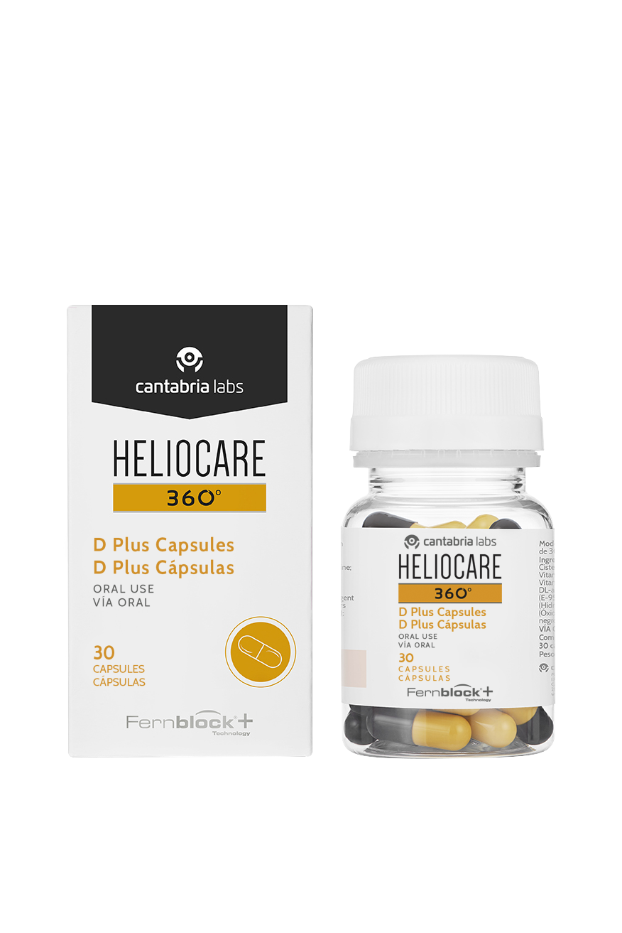 HELIOCARE 360 D Plus слънцезащитна хранителна добавка с витамин D при слънчеви алергии  30 caps /18782A