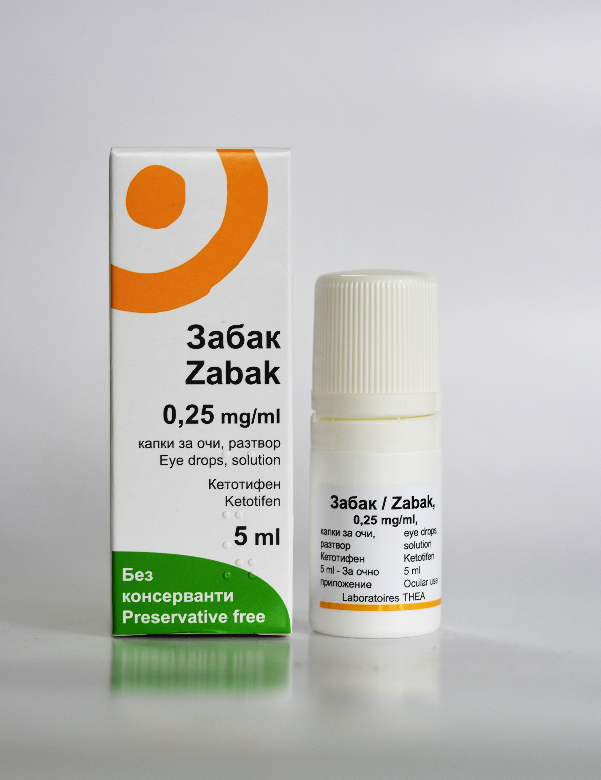 ZABAK eye drops 0.25 mg/ml 5 ml | Subra
