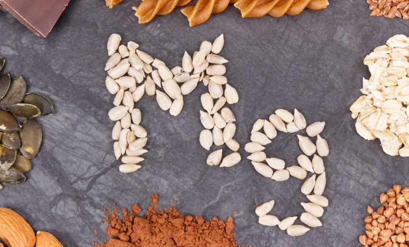 magnesium-lettering-with-nuts-and-whole-grains