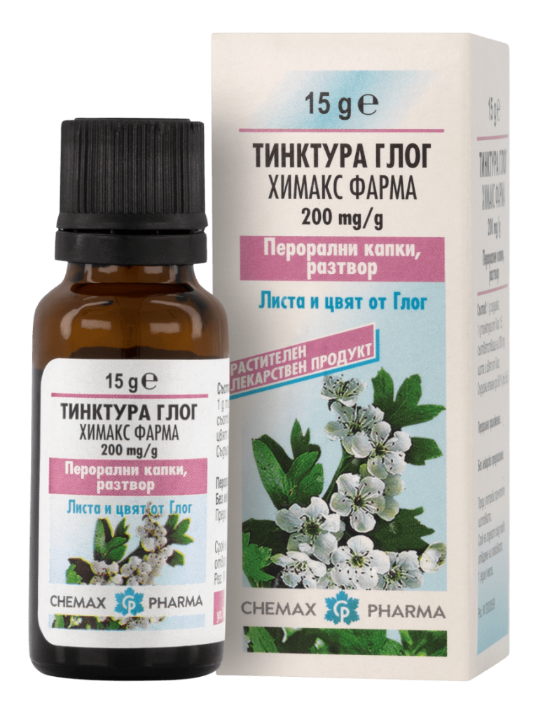 TINCTURA CRATEGI hawthorn 15g CHEMAX