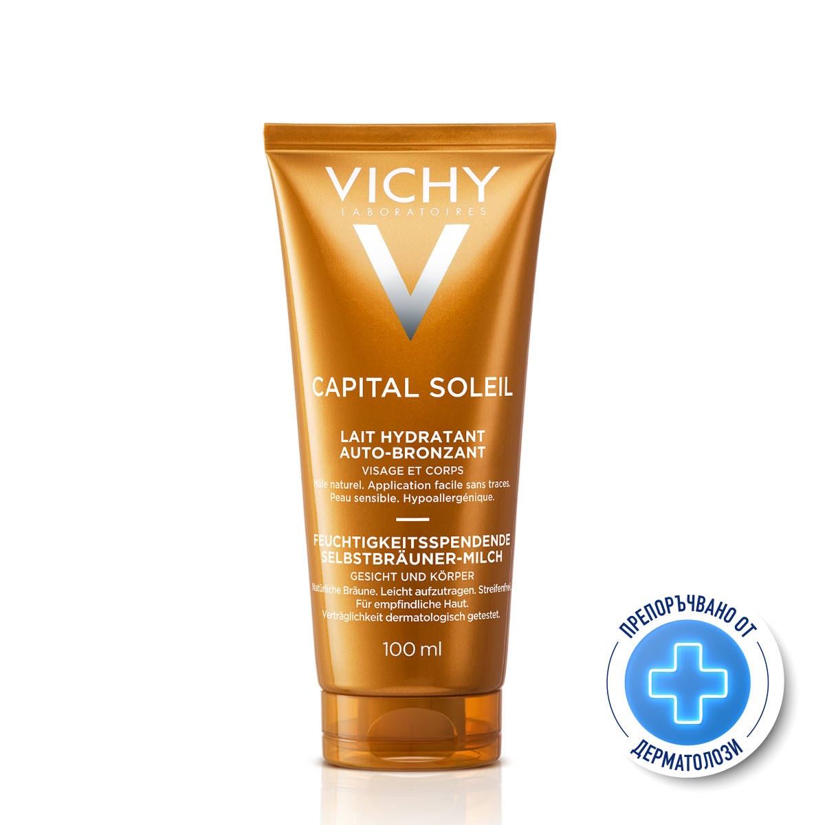 VICHY SOLEIL автобронзант за лице и тяло 100ml