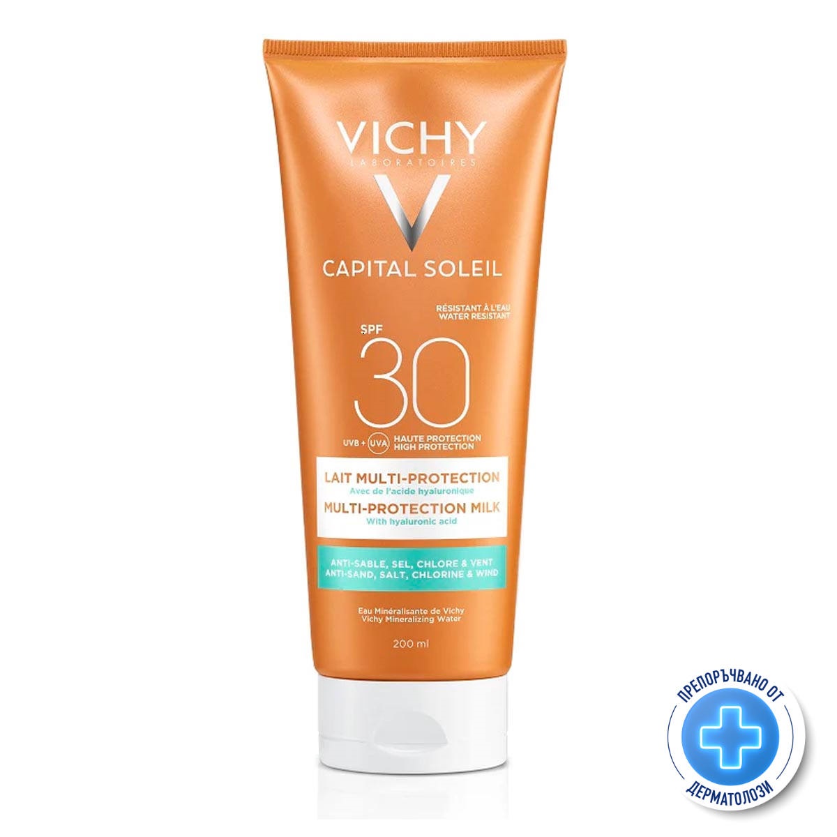 VICHY SOLEIL SPF30 слънцезащитно фамилно мляко 300ml