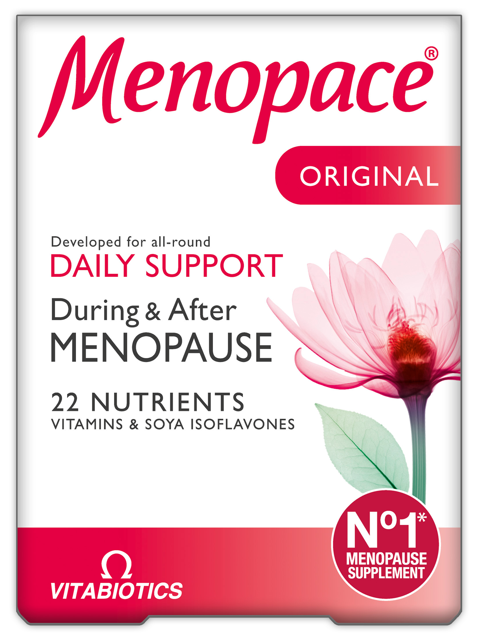 VITABIOTICS MENOPACE ORIGINAL при менопауза x 30 tabl