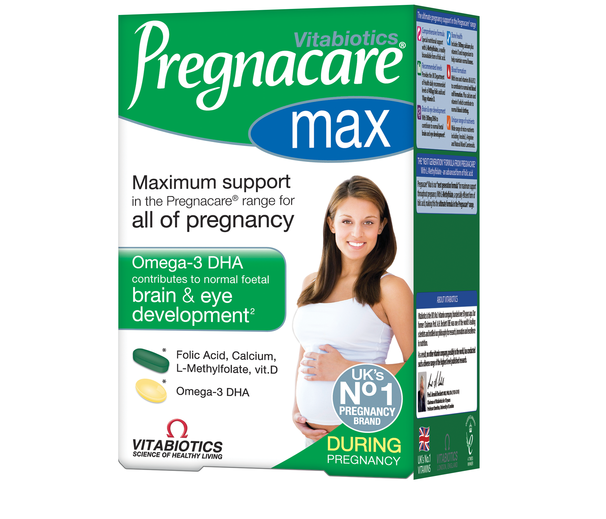 VITABIOTICS PREGNACARE MAX витамини за бременни x 56tabl/28caps