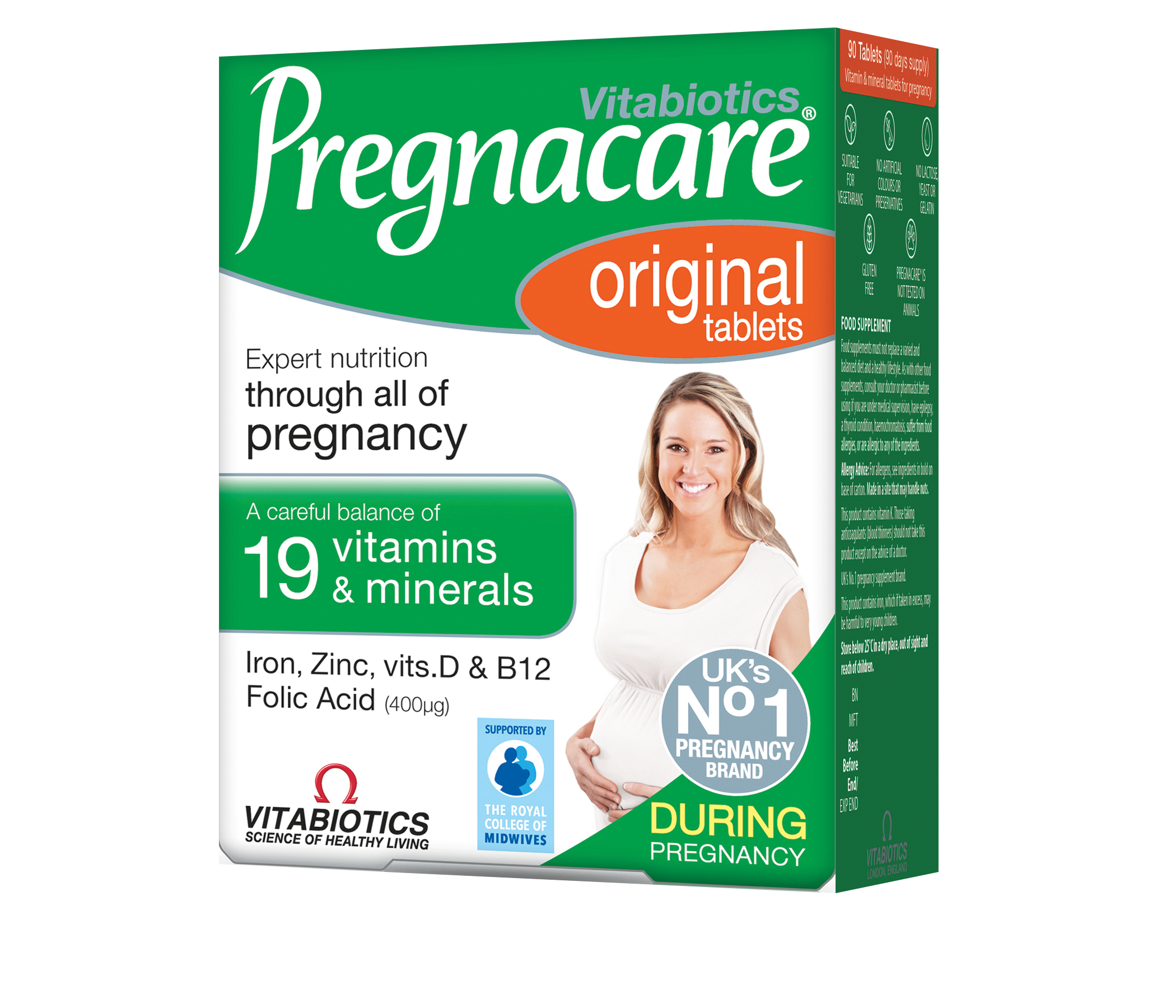 VITABIOTICS PREGNACARE ORIGINAL витамини за бременни x 30 tabl