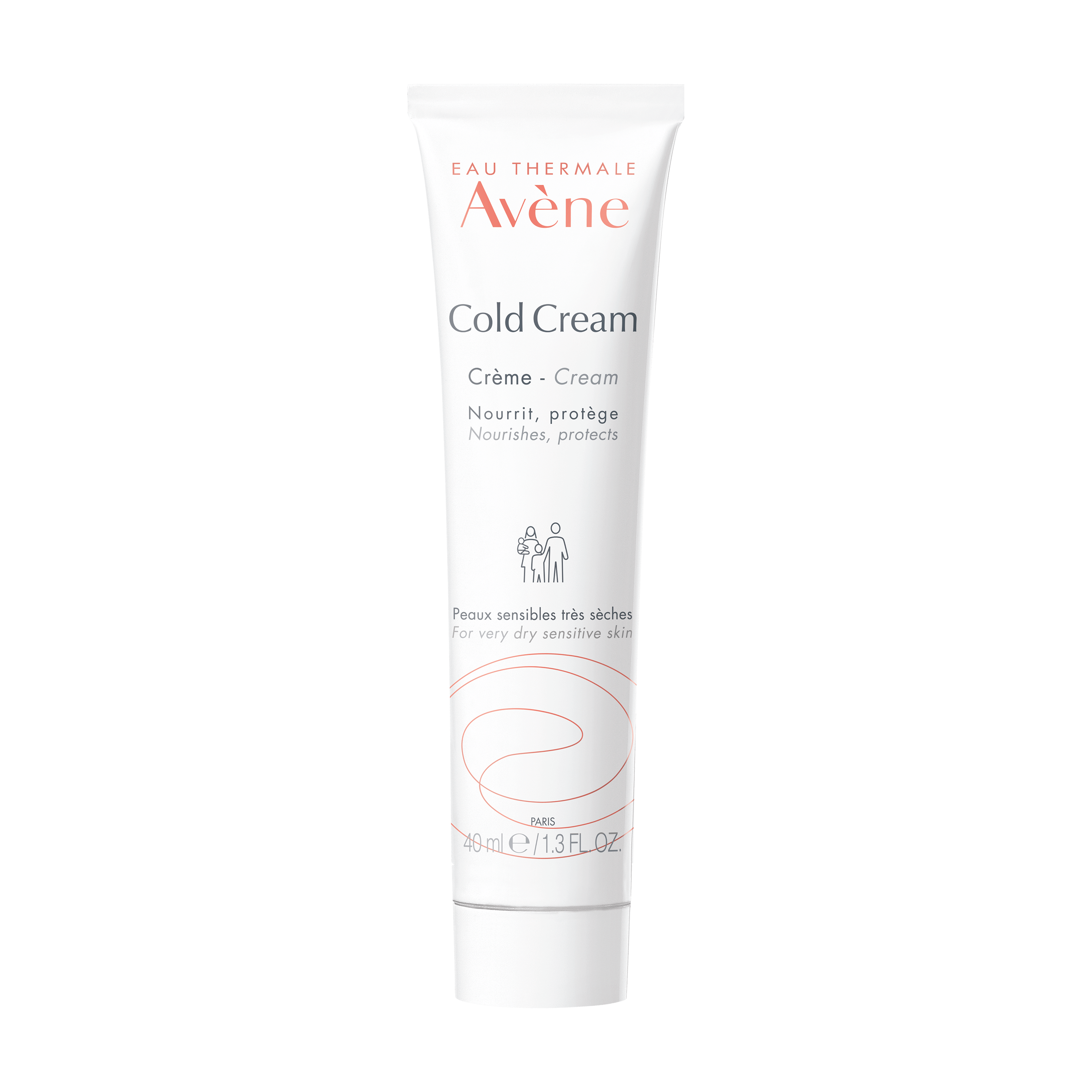 AVENE COLD CREAM Обогатен крем за чувствителна суха и много суха кожа  40 мл.