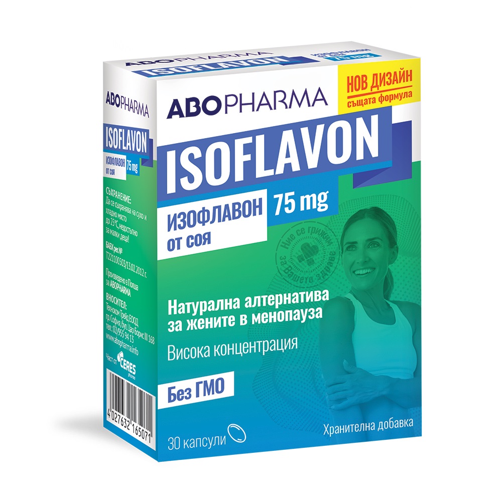 ABOPHARMA ISOFLAVON соя 75mg x 30 tabl