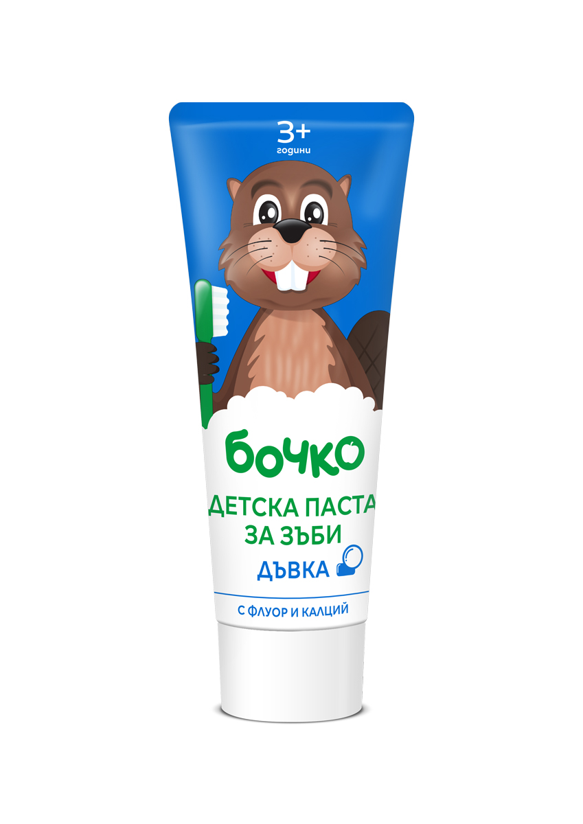 БОЧКО Детска паста за зъби момче 75ml