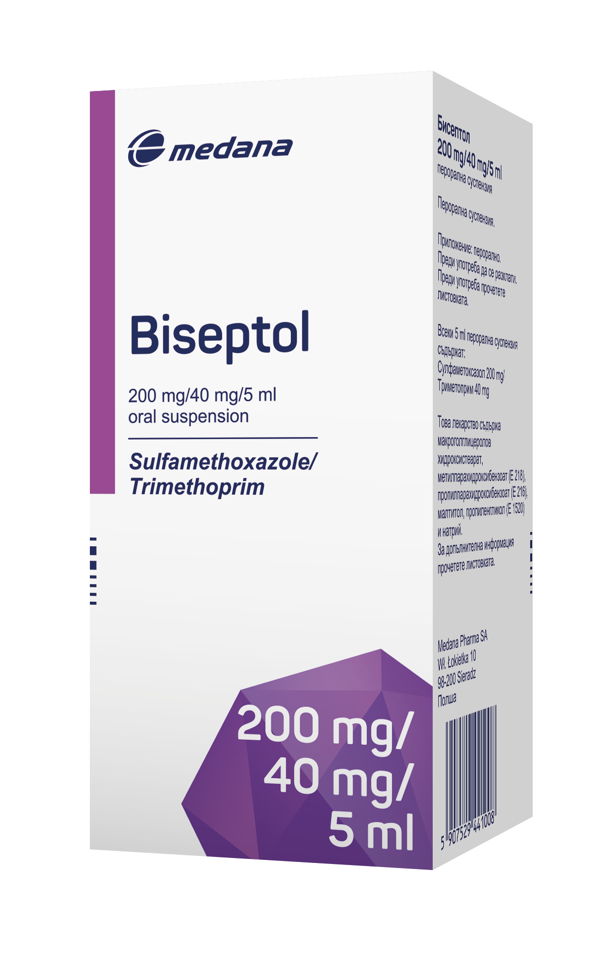 BISEPTOL 240mg/5ml susp 80ml