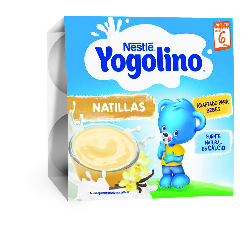 NESTLE YOGOLINO Млечен десерт Ванилия Йоголино 6м+ 100g x 4
