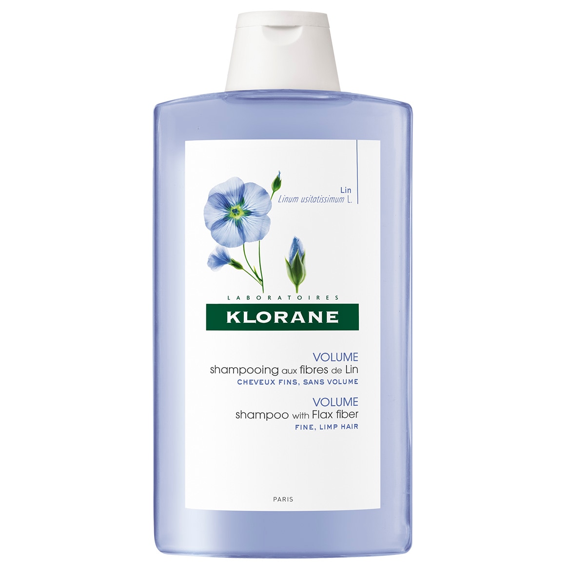 KLORANE Shampoo for density and volume with flax fiber 400ml