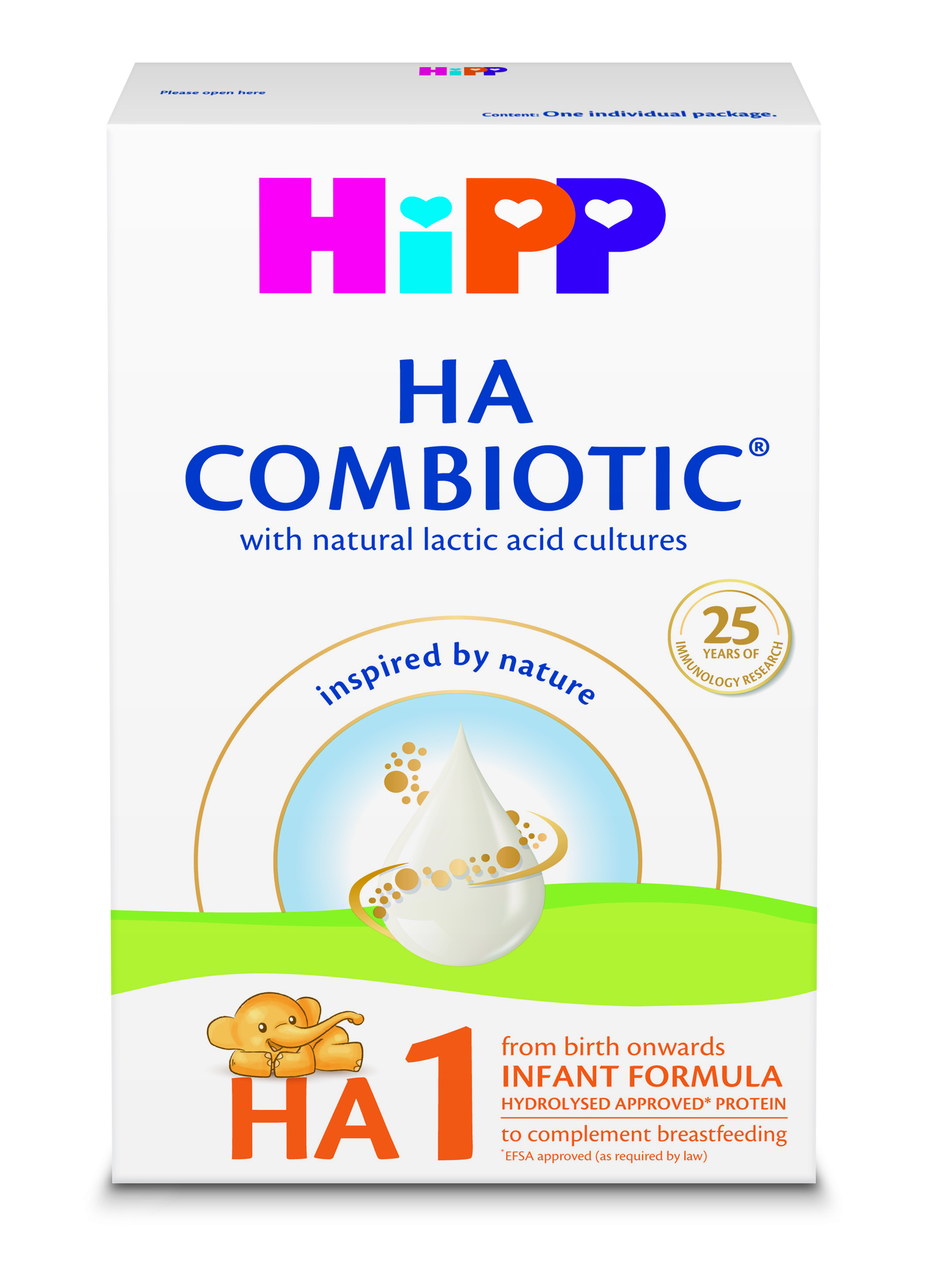 HIPP HA COMBIOTIC 1 хипоалергенно мляко за кърмачета 350g 2144