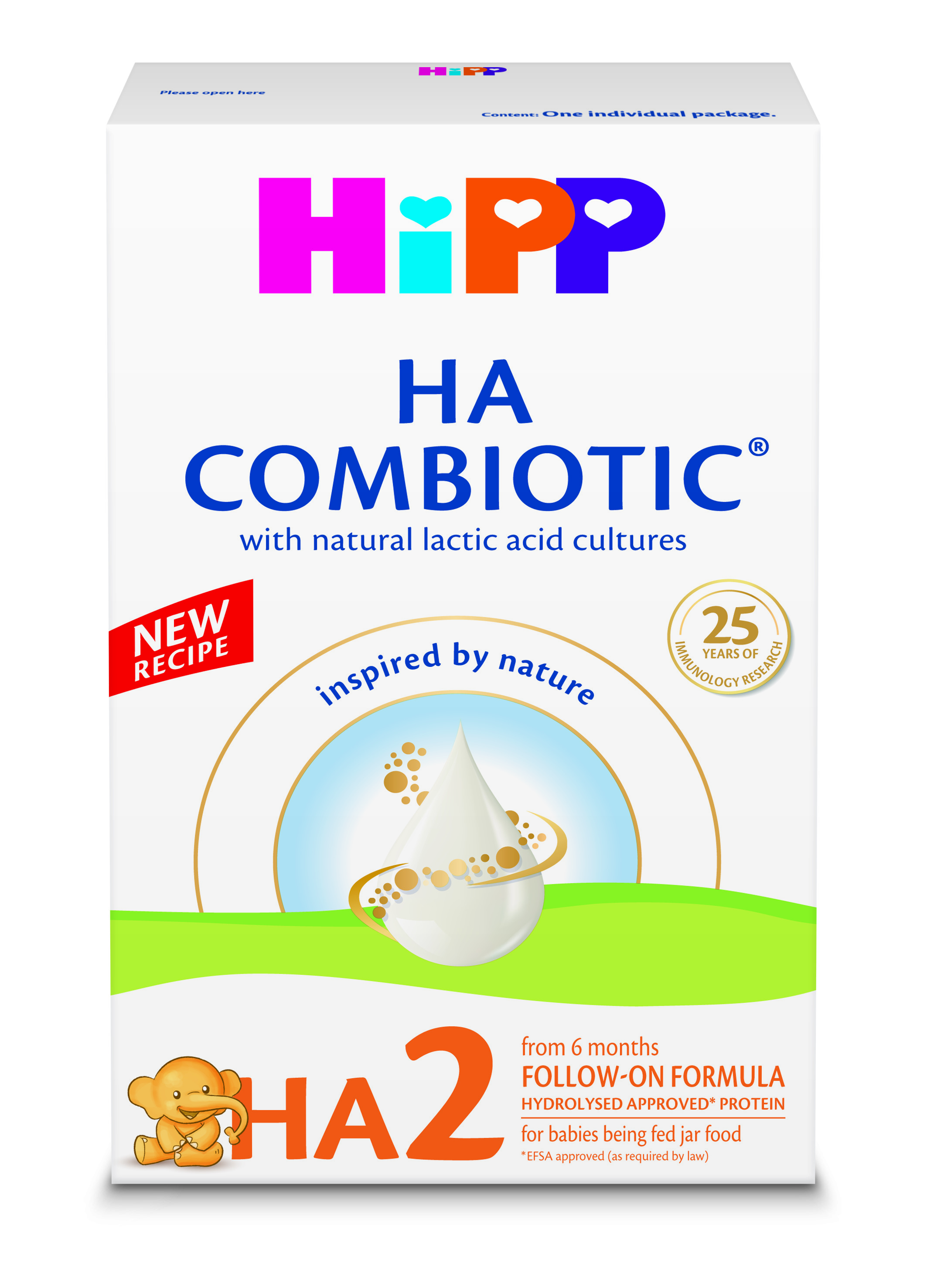 HIPP HA COMBIOTIC 2 хипоалергенно преходно мляко 350g 2148