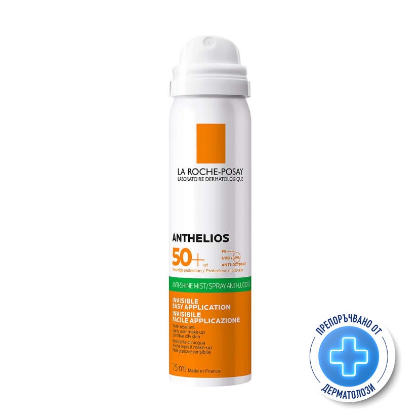 LA ROCHE-POSAY ANTHELIOS матиращ спрей за лице SPF50 75ml