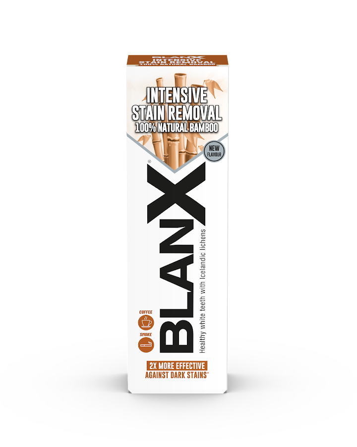 BLANX INTENSIVE STAIN REMOVAL removes stains 75ml
