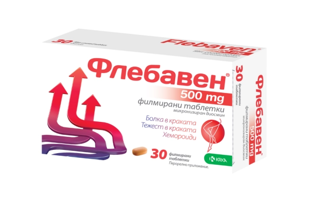 FLEBAVEN 500mg x 30 tabl