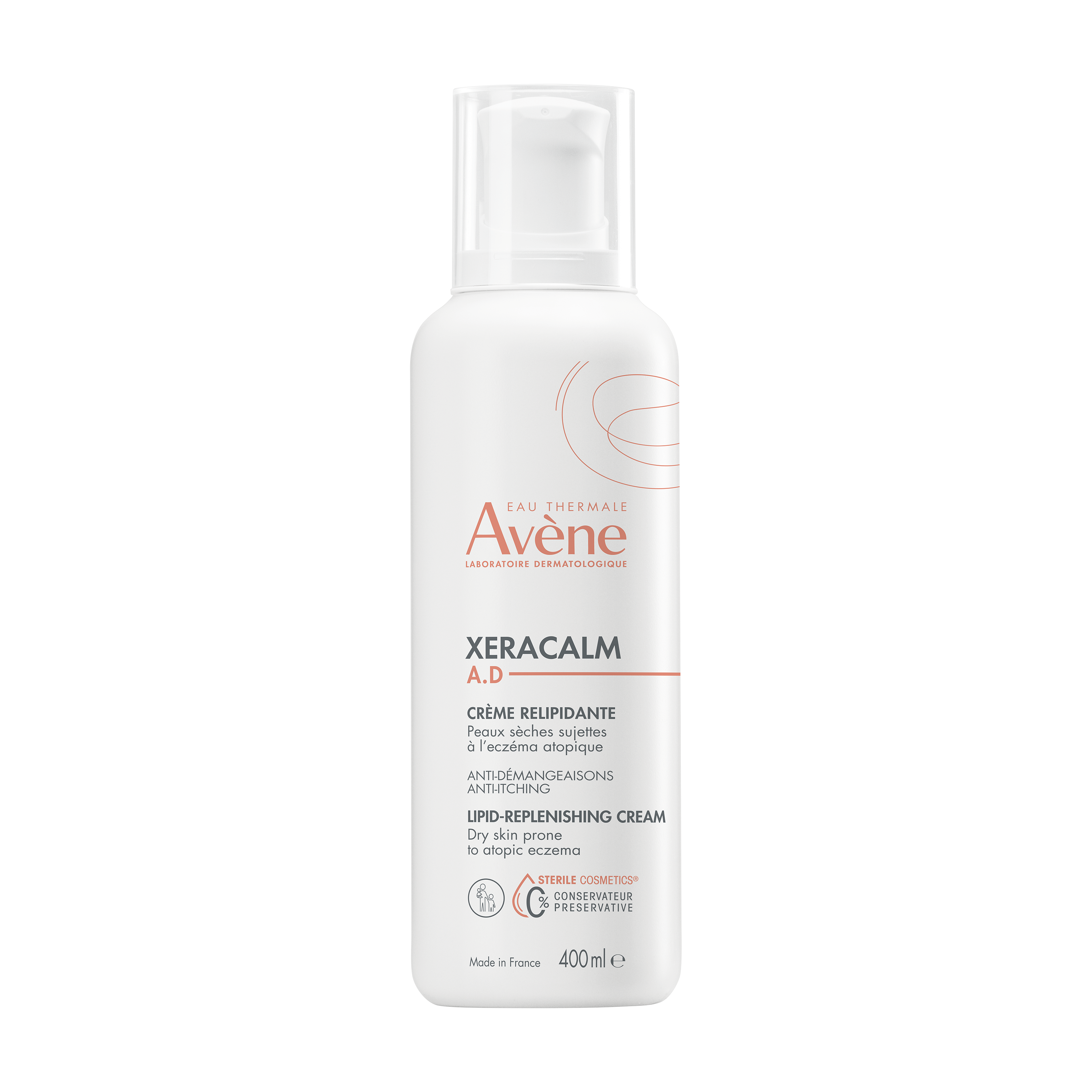 AVENE XERACALM A.D Релипидиращ крем 400ml