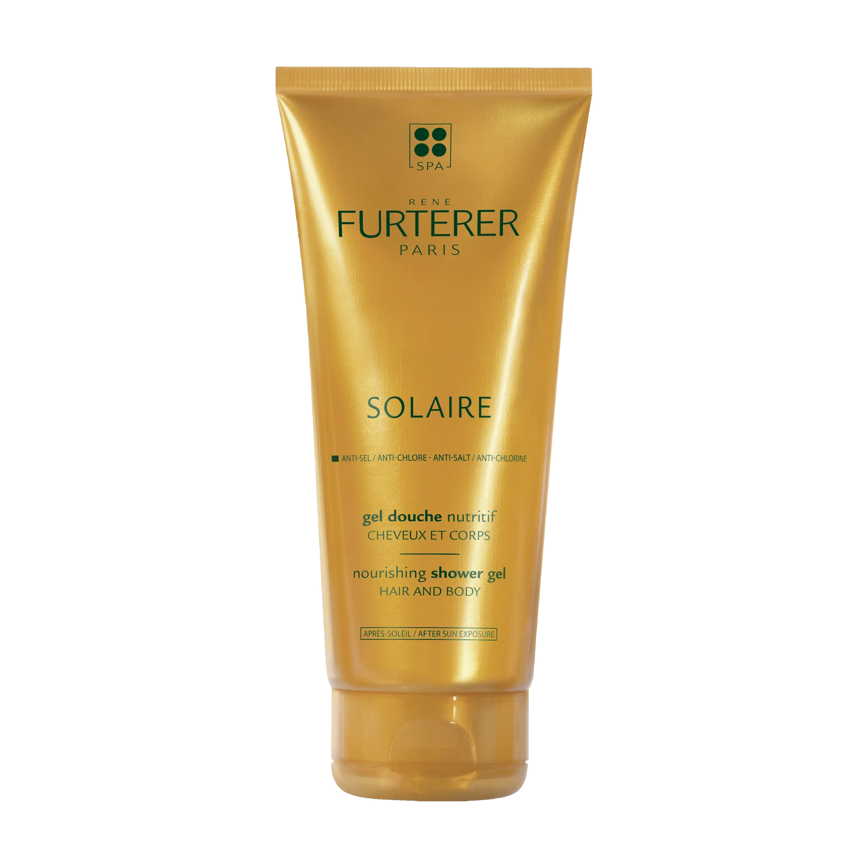 RENE FURTERER SOLAIRE shower gel for hair and body after sun-200ml