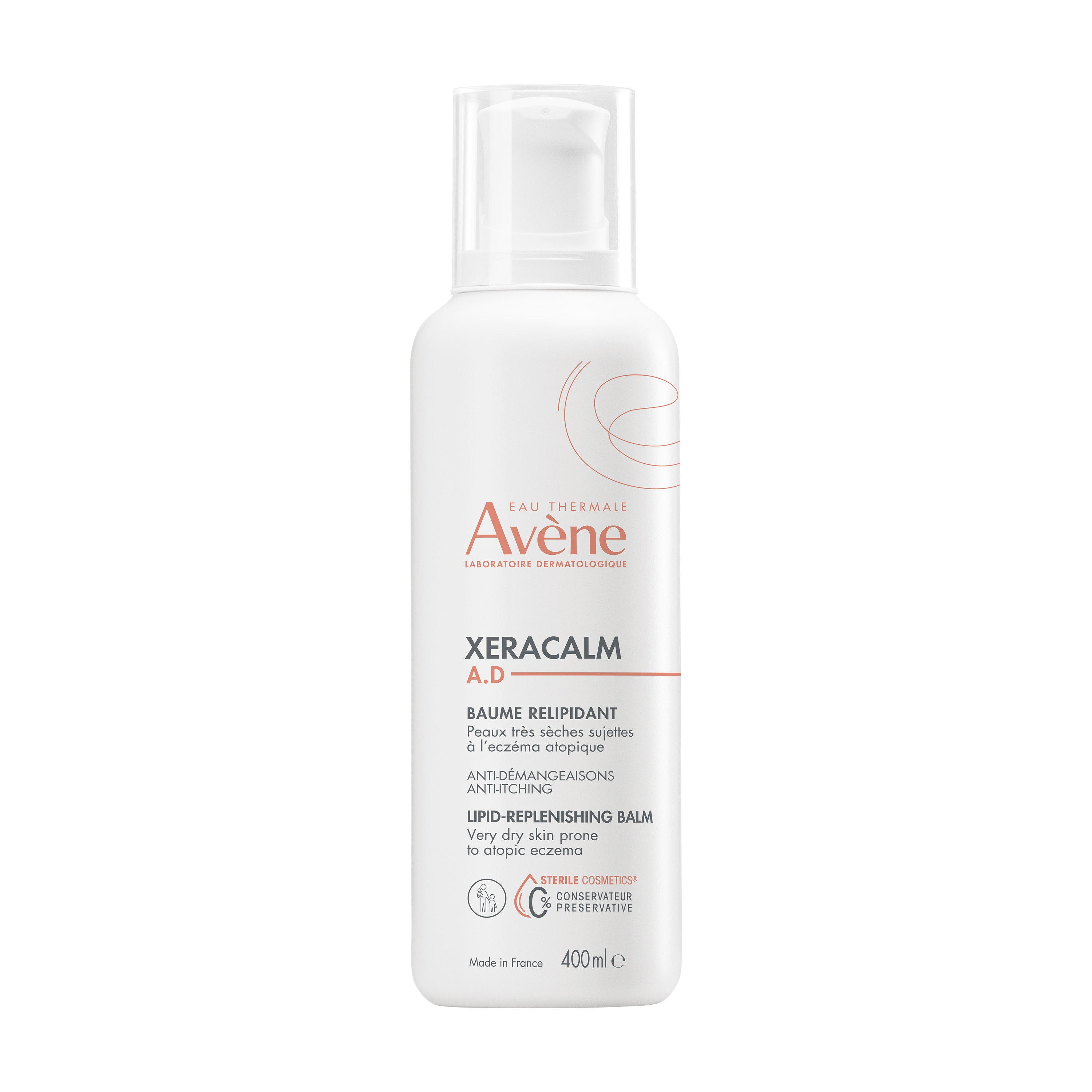 AVENE XERACALM A.D Релипидиращ Балсам 400ml