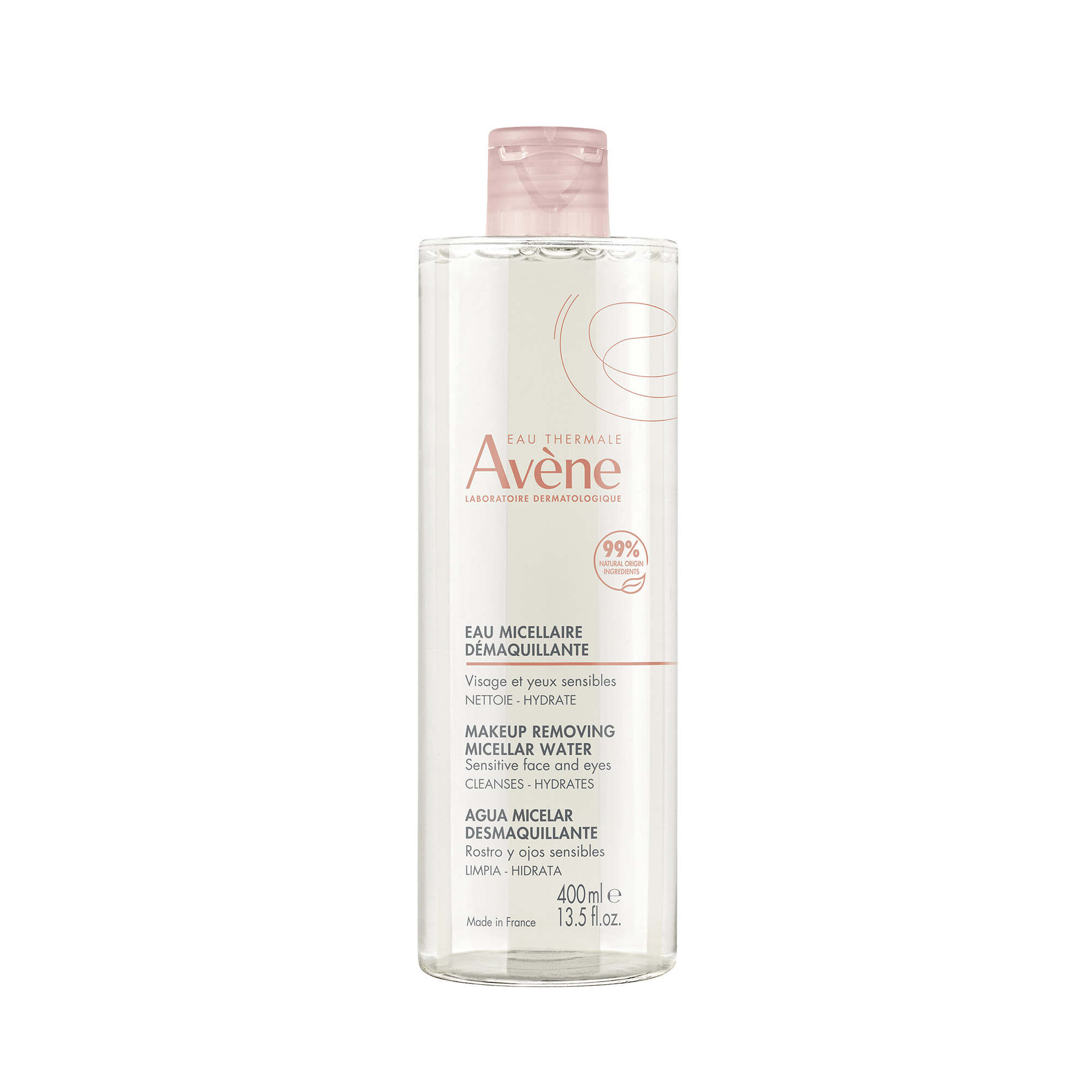AVENE демакиираща мицеларна вода 400ml