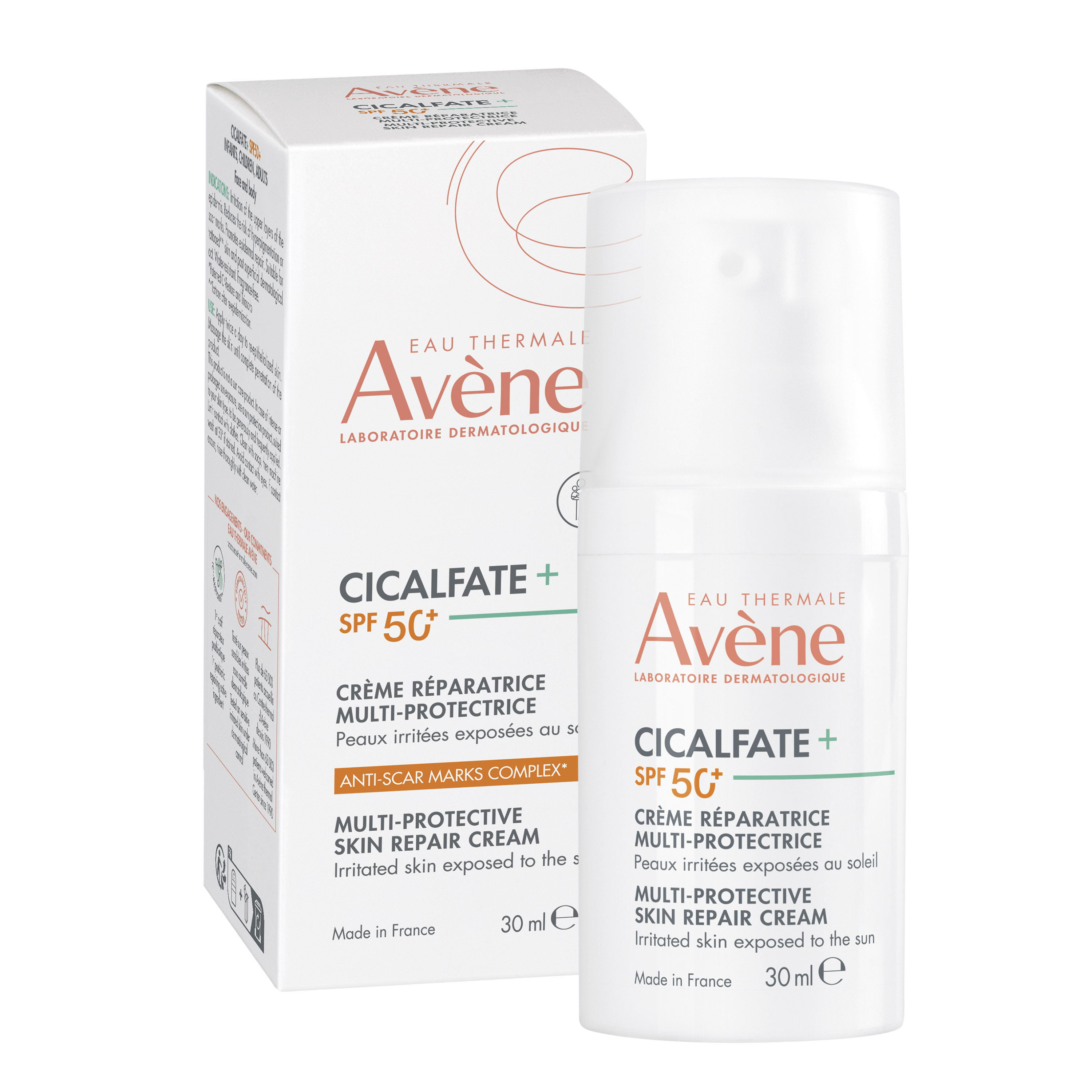 AVENE CICALFATE SPF+ мулти-защитен възстановяващ крем 30ml