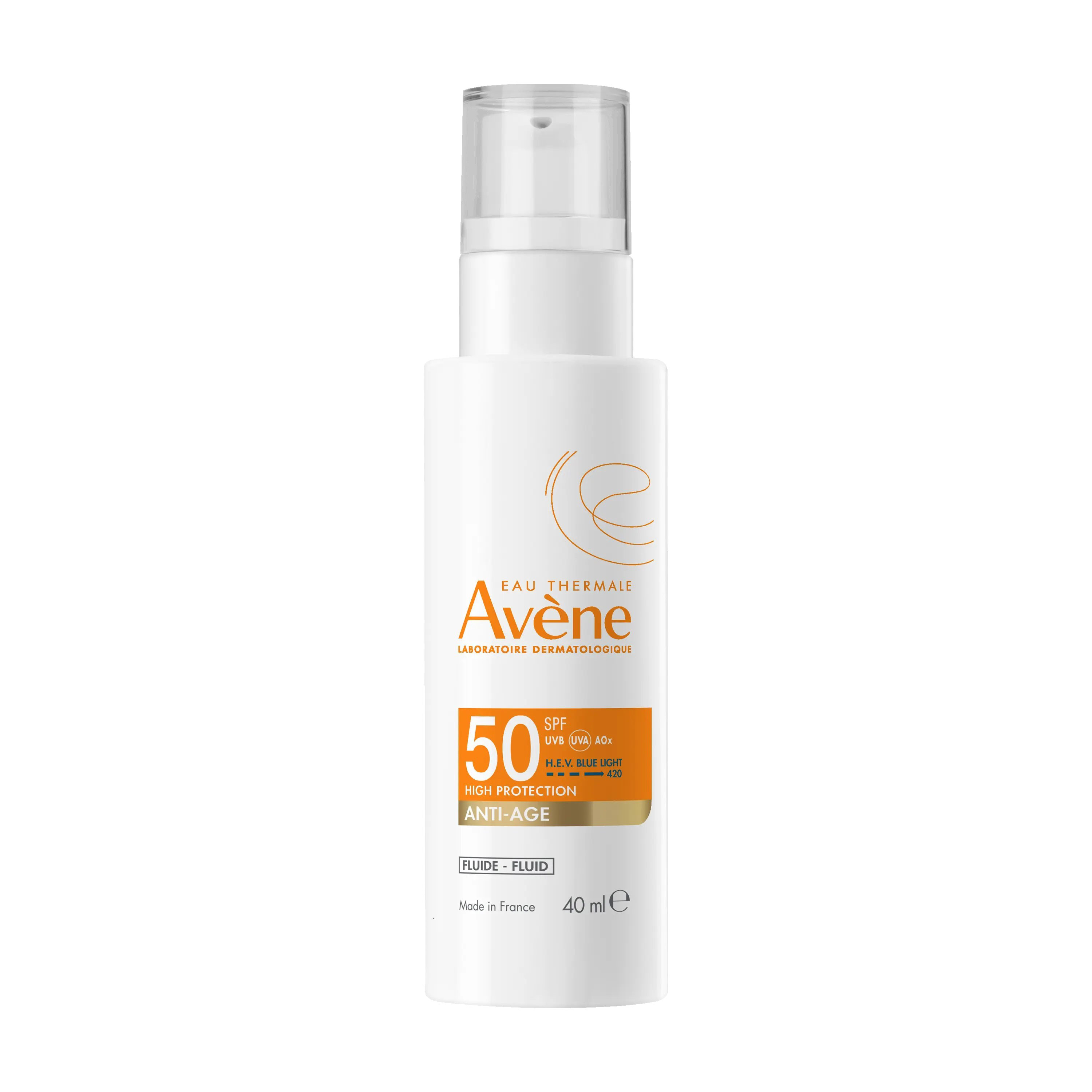 AVENE SUN SPF50 anti-aging fluid 40ml