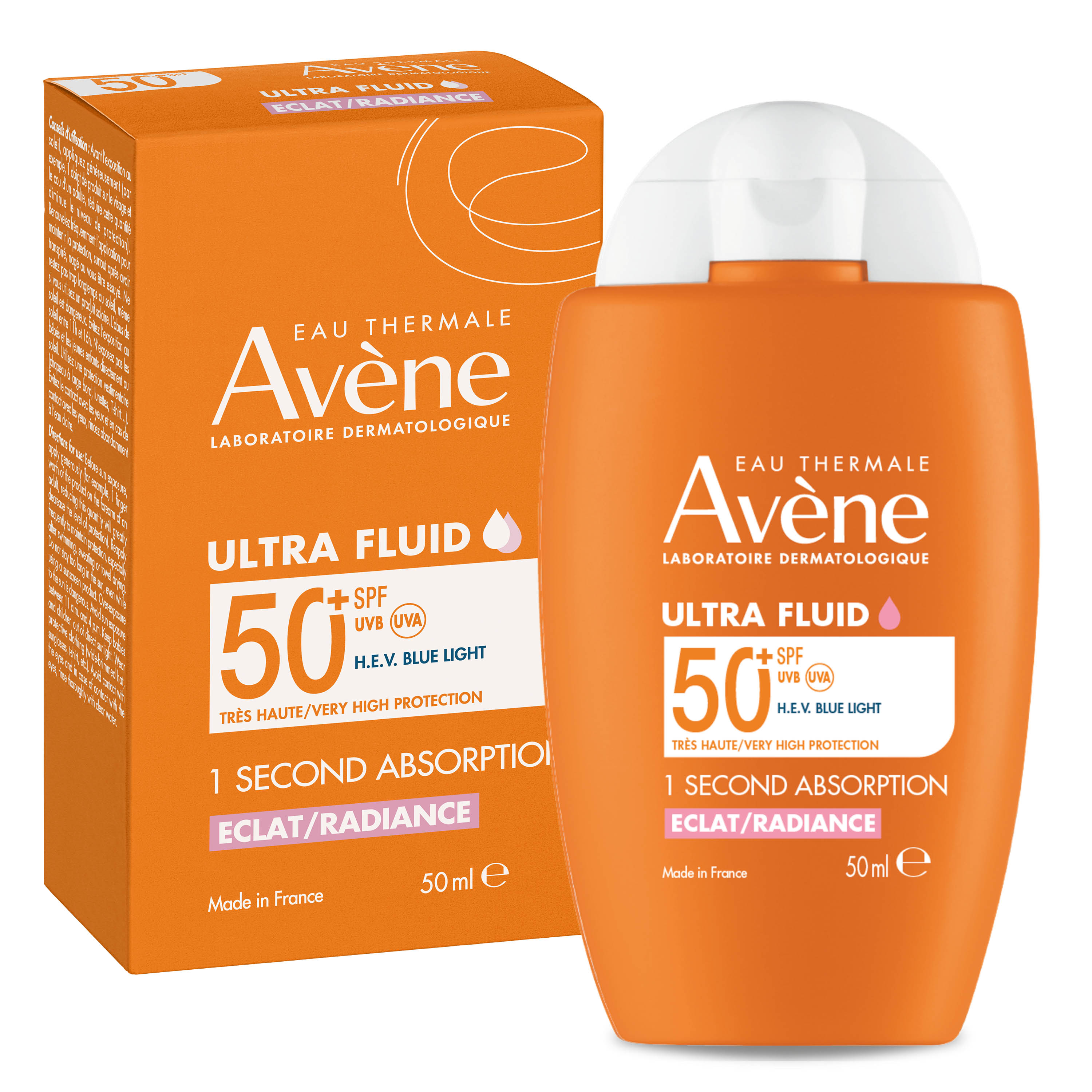 AVENE SUN ULTRA FLUID RADIANCE SPF50+ озаряващ крем за градски условия 50ml