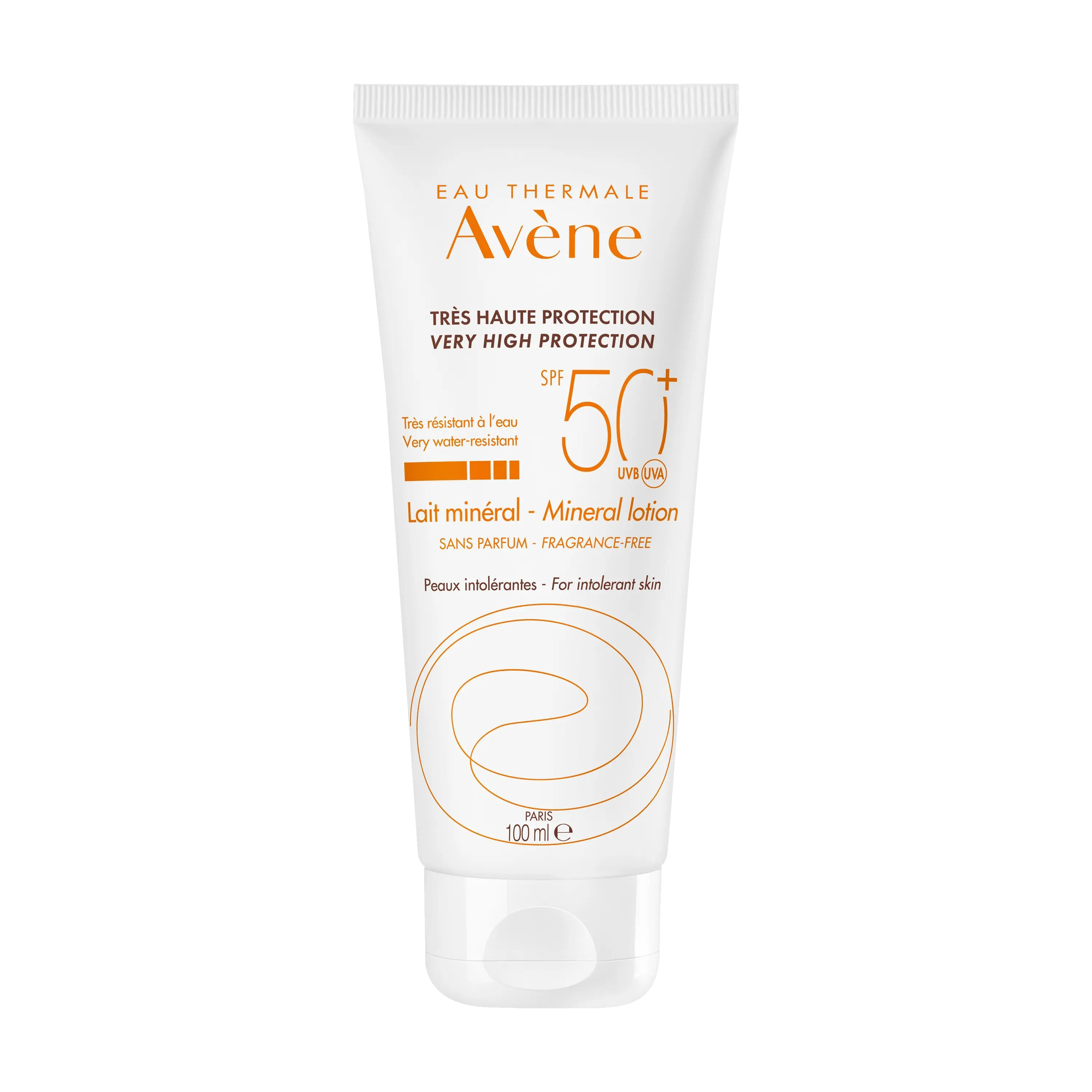 AVENE SUN MINERAL SPF50+ sunscreen lotion with mineral filters 100ml