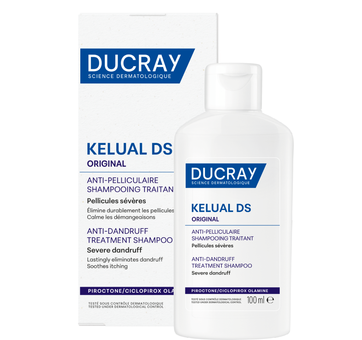 DUCRAY KELUAL DS Treating anti-dandruff anti-recurrence shampoo 100ml