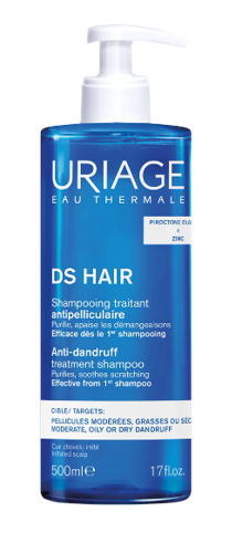 URIAGE DS HAIR нежен балансиращ шампоан 500ml