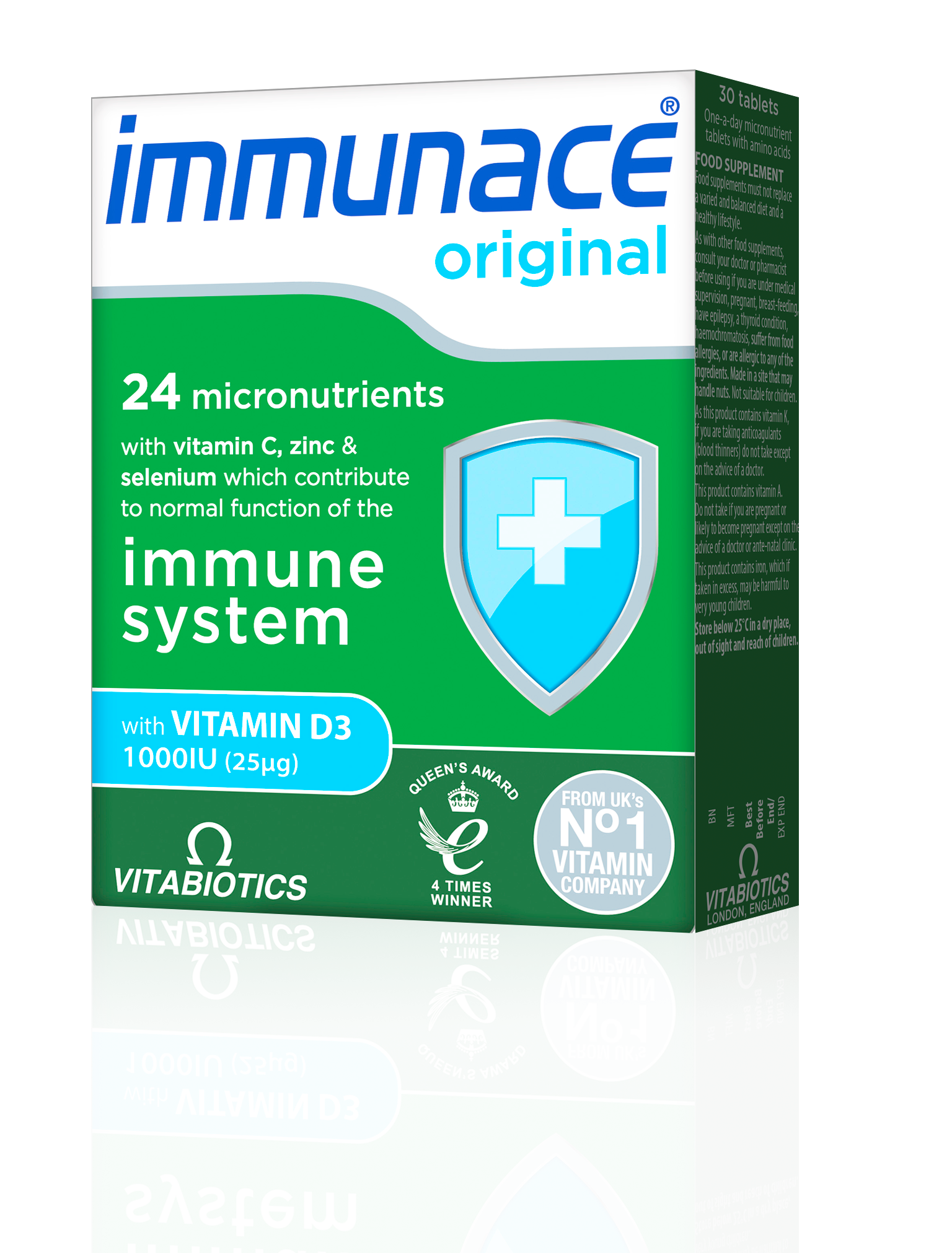 VITABIOTICS IMMUNACE ORIGINAL за имнунната система x 30 tabl