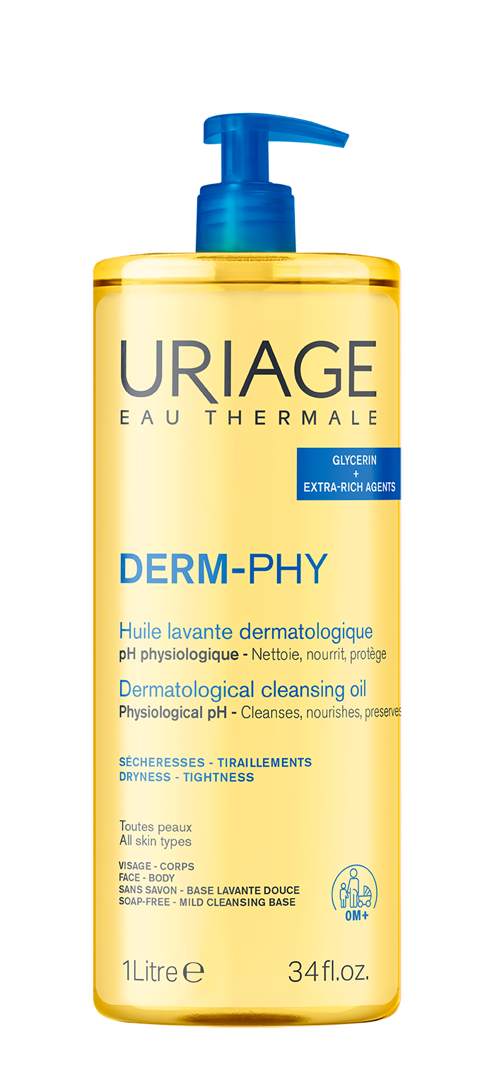 URIAGE HUILE LAVANTE уханно защитно почиствашо душ-олио 1000ml