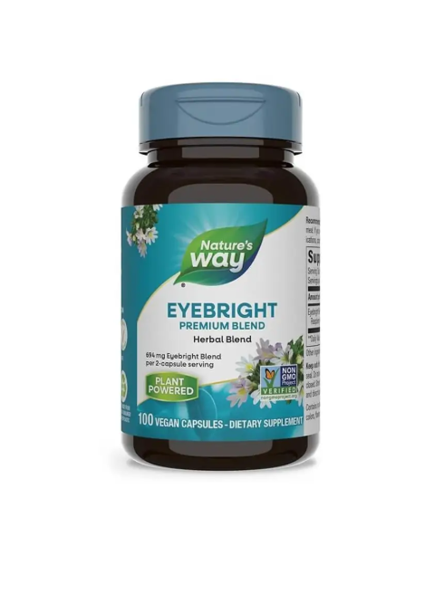 NATURES WAY Herbal Eyebright x 100 caps