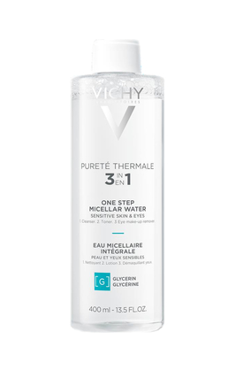 VICHY PURETE THERMALE cleansing micellar water for face sensitive skin 400ml
