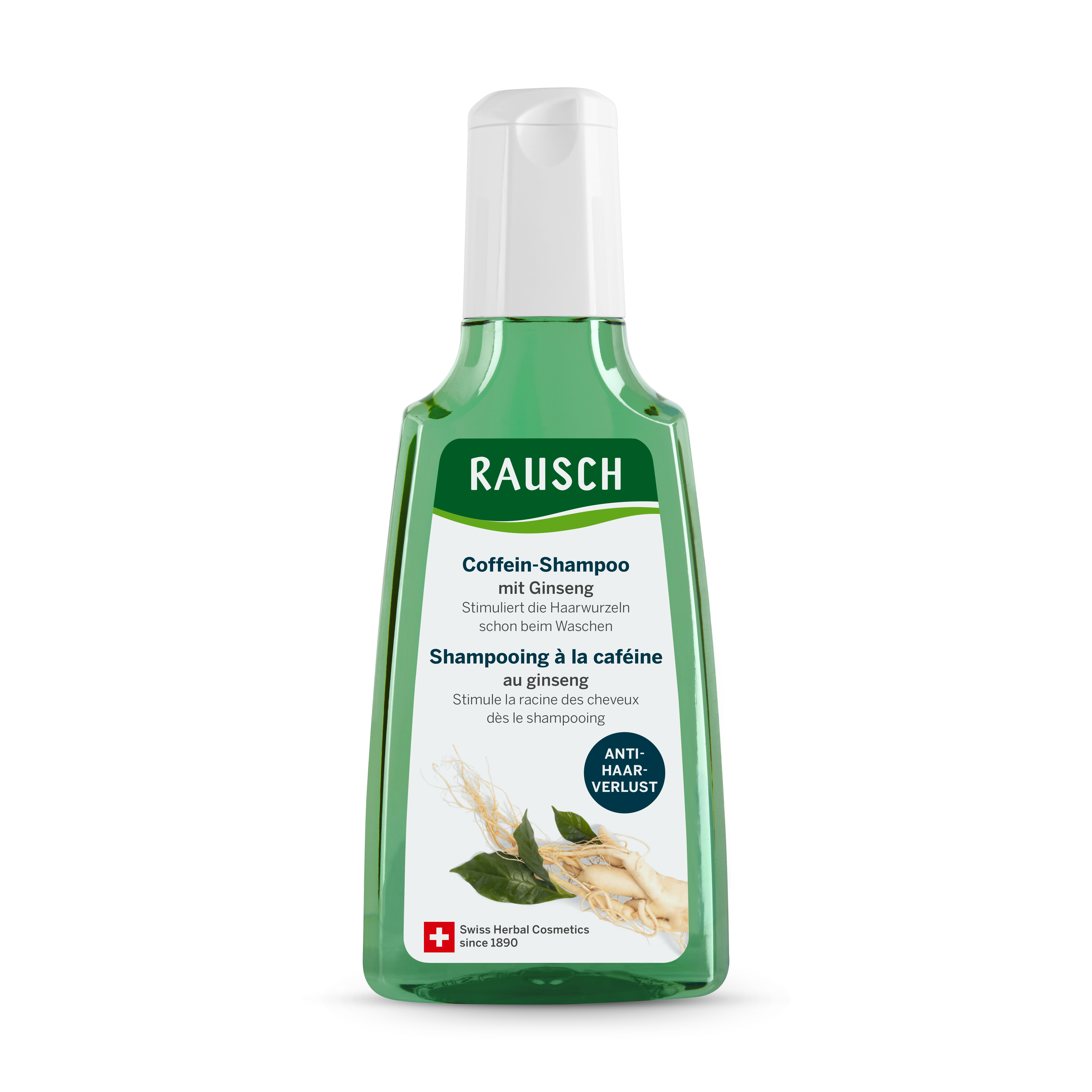 RAUSCH Енергизиращ шампоан против косопад с женшен и кофеин 200 ml