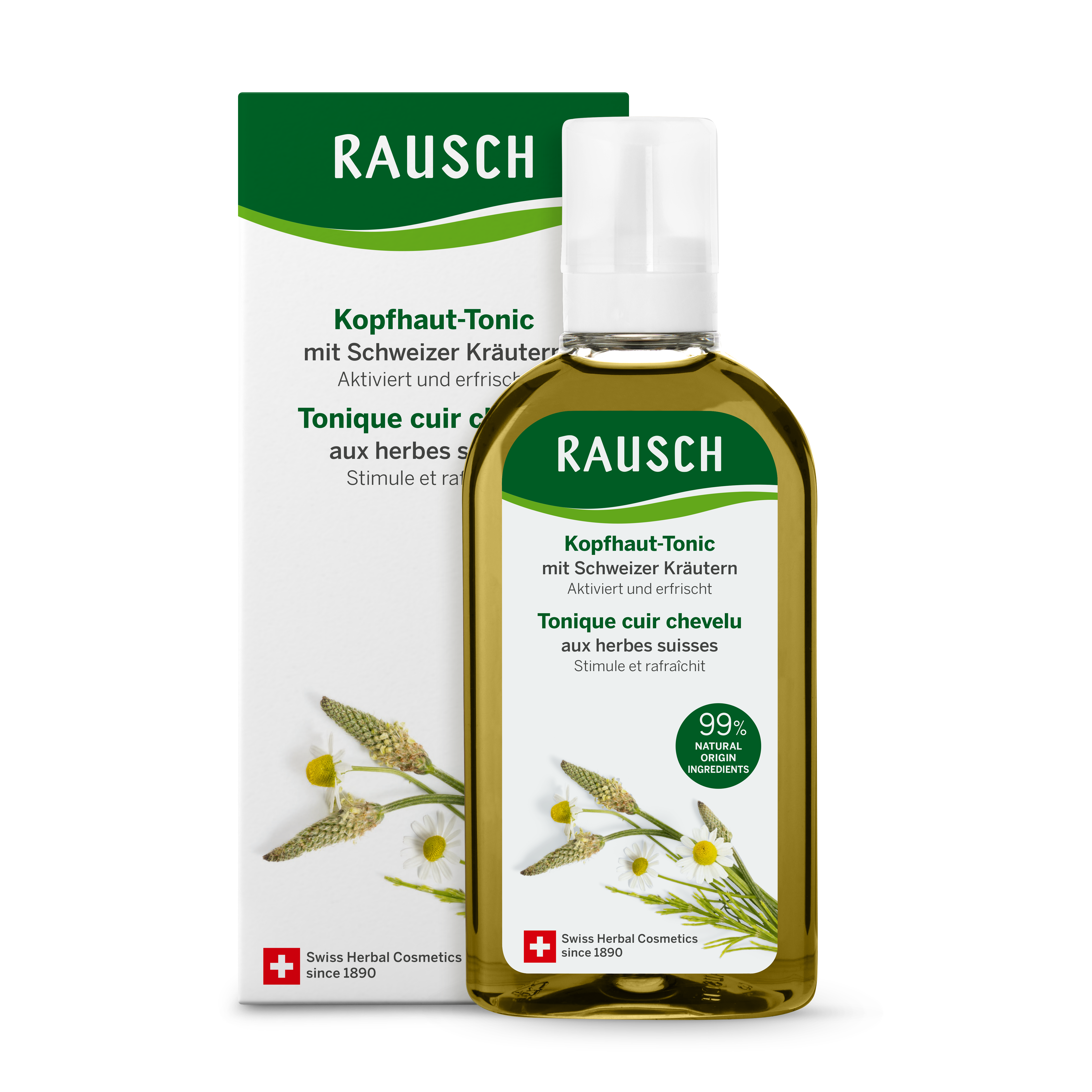 RAUSCH Регенериращ тоник лосион за коса с лайка подходящ за чувствителен скалп 200ml