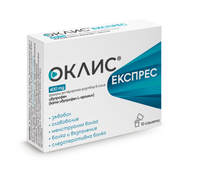 OKLYS 400mg x 10 sach