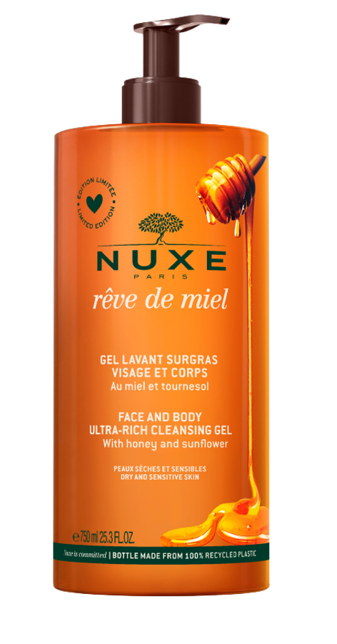 NUXE REVE DE MIEL измиващ Гел 750ml