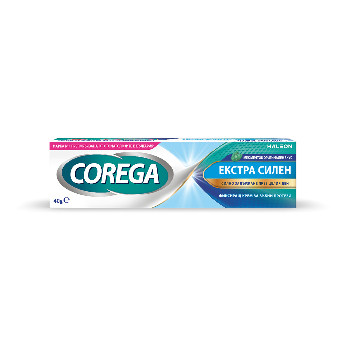 COREGA EXTRA STRONG лепило за протези 40g