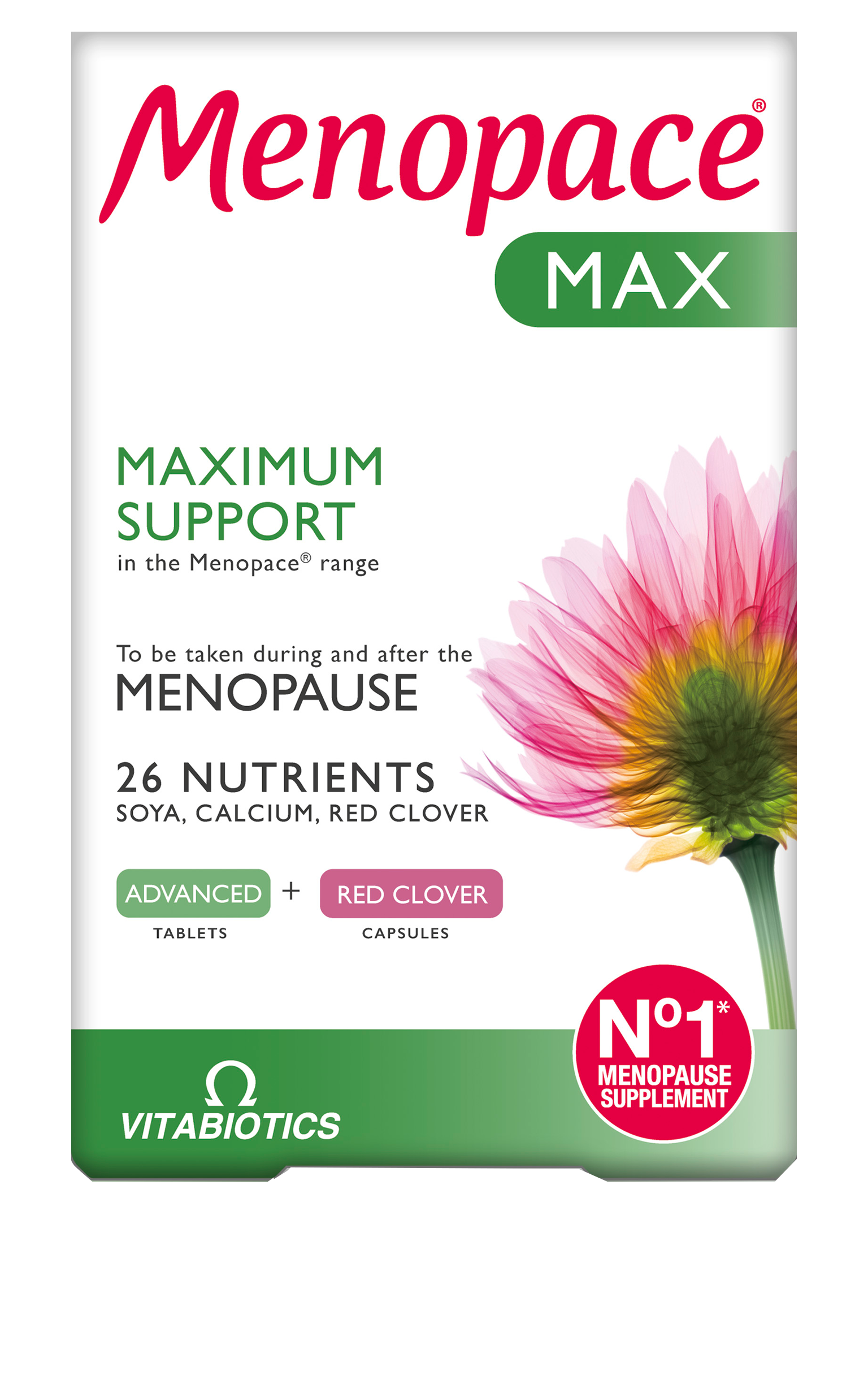 VITABIOTICS MENOPACE MAX 56 tabl + 28 caps