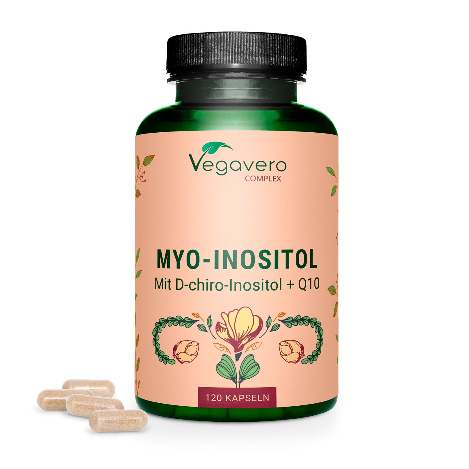 VEGAVERO MYO-INOSITOL COMPLEX за женското здраве и хормоналния баланс x 120 caps