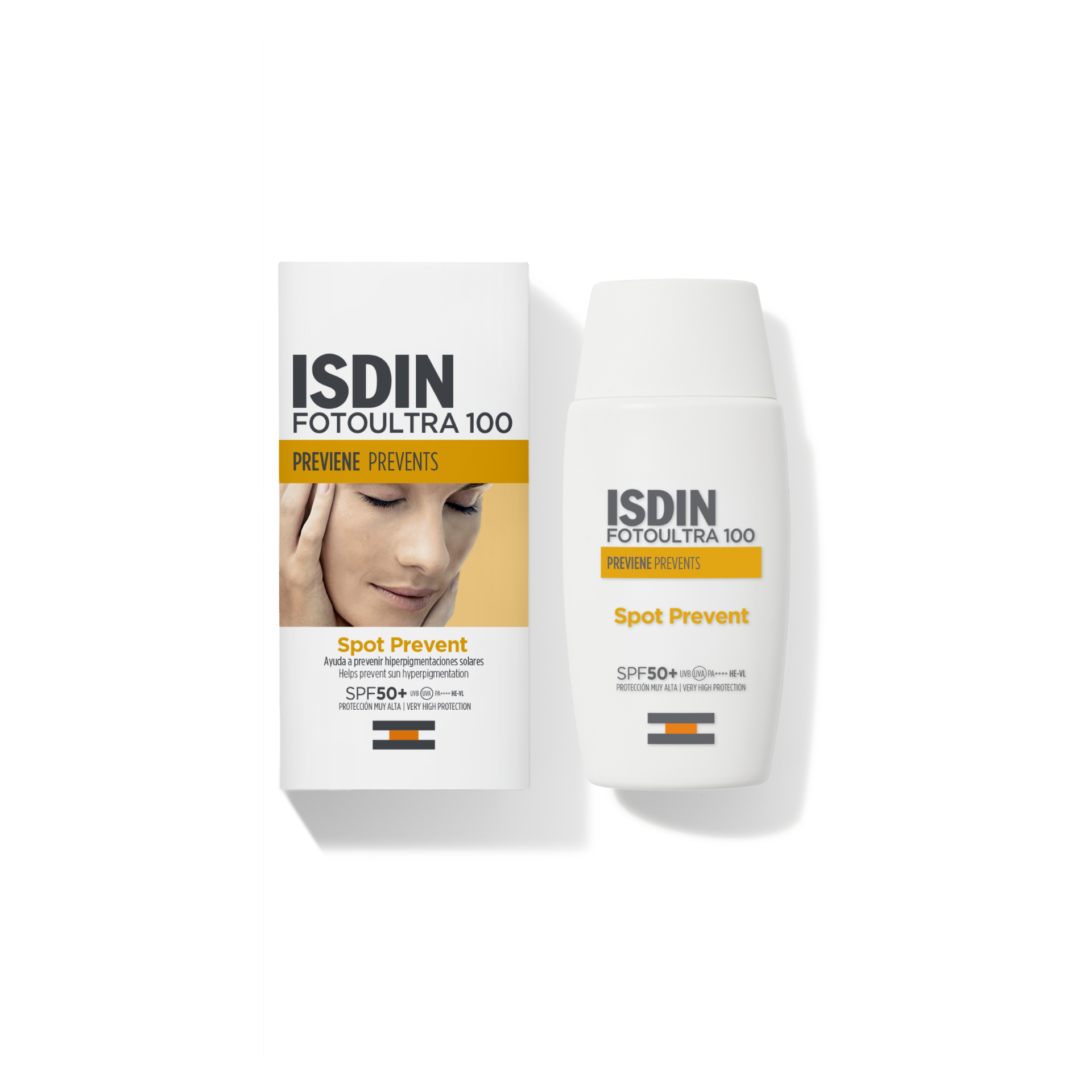 ISDIN FOTOULTRA 100 SPOT PREVENT Слънцезащитен флуид SPF50+ 50ml