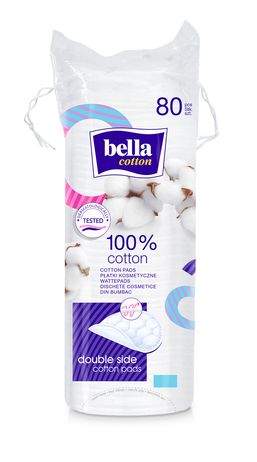 BELLA COTTON cleaning pads x 80