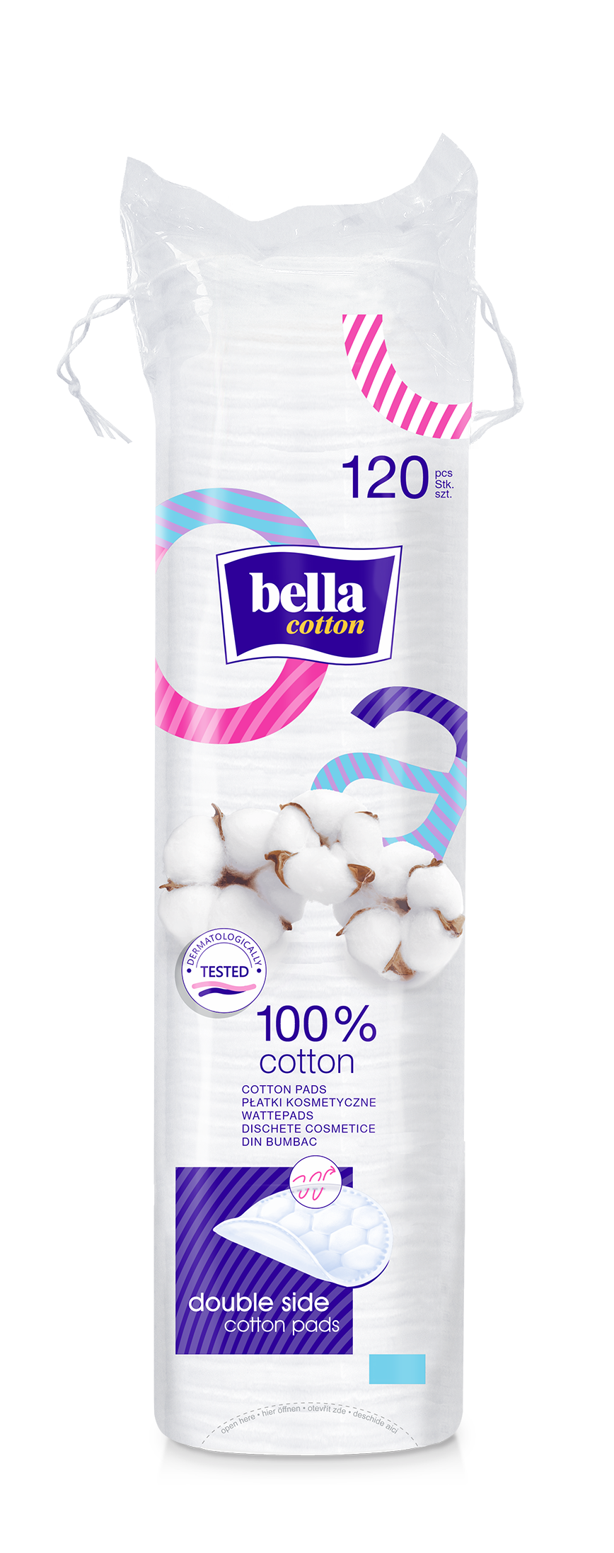 BELLA COTTON cleaning pads x 120