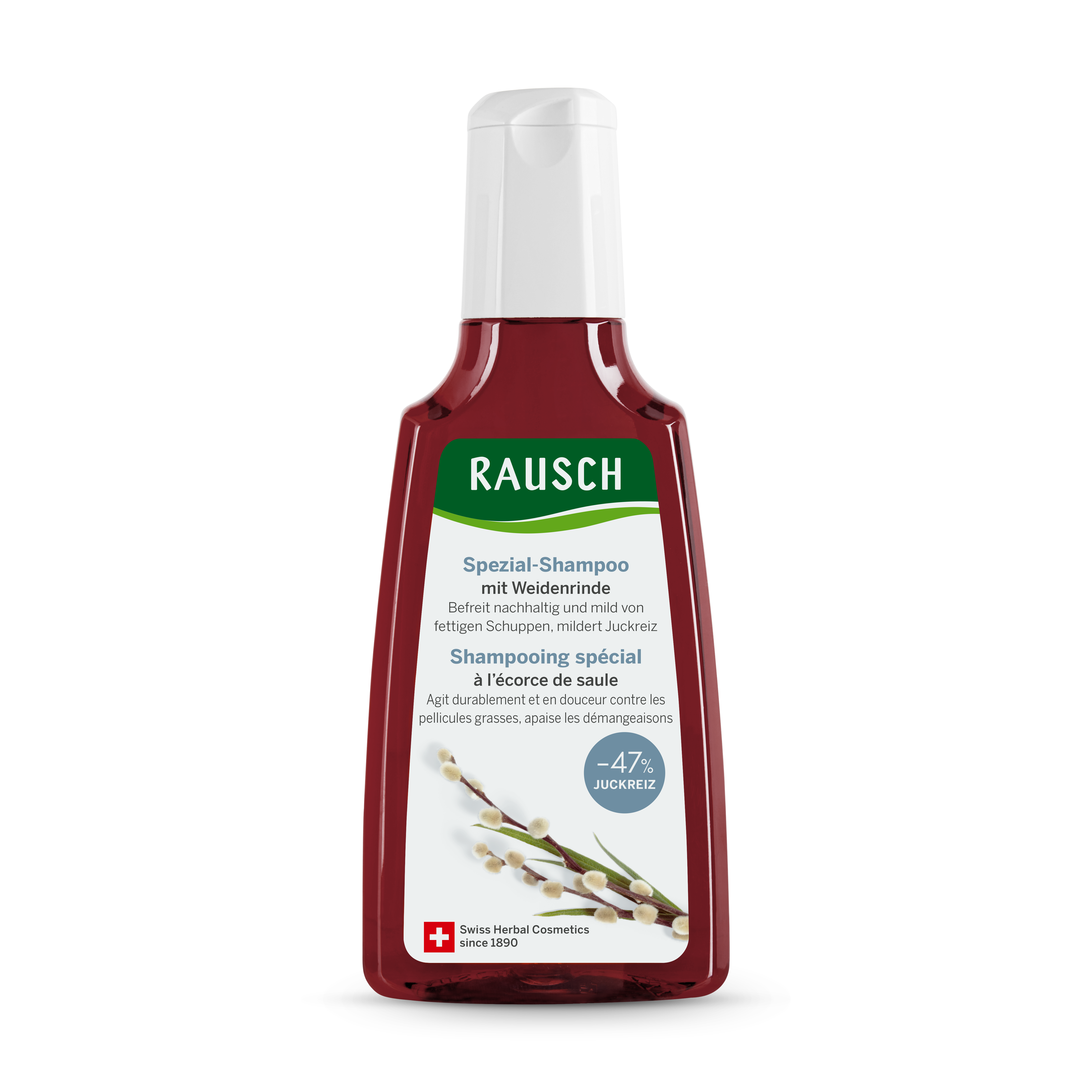 RAUSCH Шампоан за мазен пърхот с кора от върба  200 мл