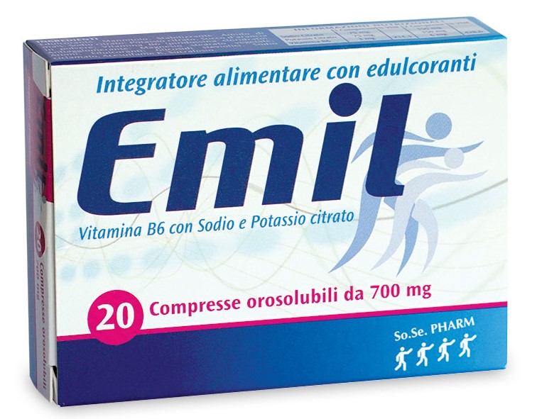 EMIL VITAMIN B6 700mg x 20