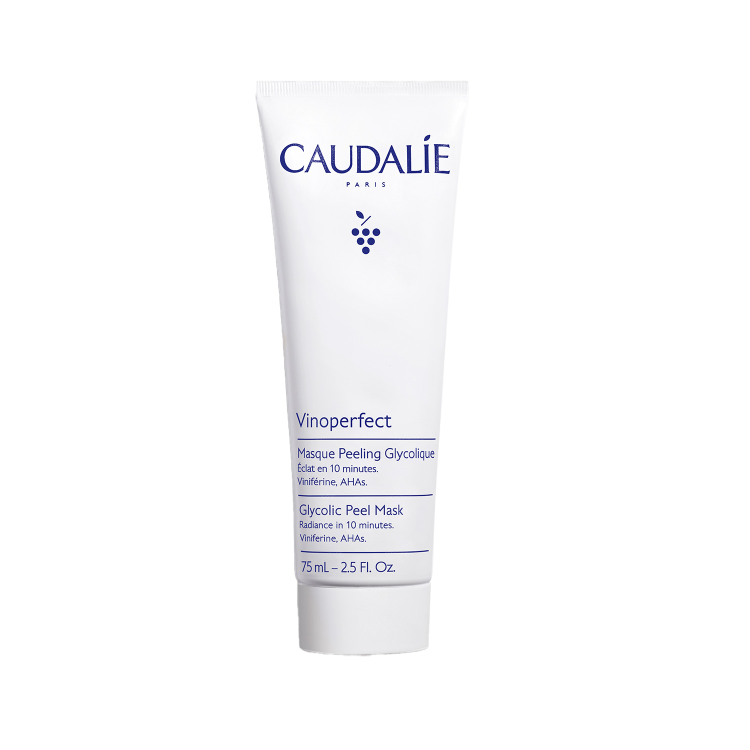 CAUDALIE VINOPERFECT Гликолова Пилинг Маска 75ml
