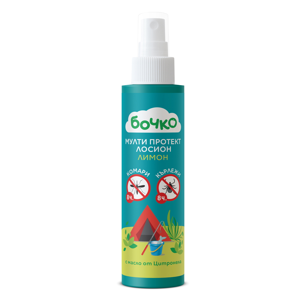 BOCHKO Repellent Multi protect Lotion against insect bites lemon 120ml