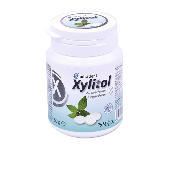 MIRADENT 100% Xylitol Candies x 26 mint flavor